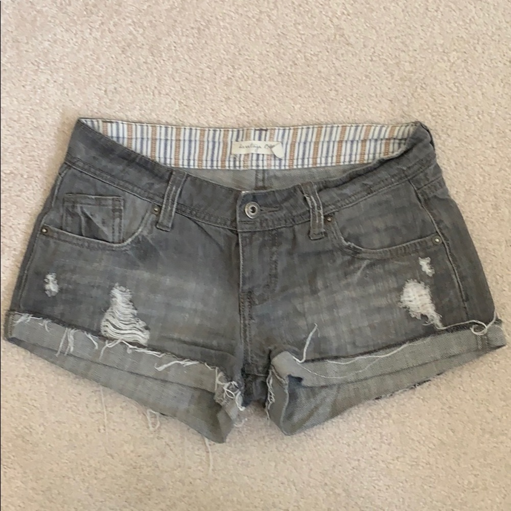 Forever 21 Heritage 1981 Distressed Denim Shorts 3